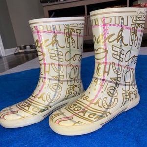 SALE! Coach Ursula Rain Boots